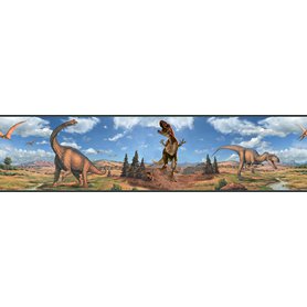 Samolepící  bordury - obrázky Dinosauři