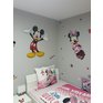 Výzdoba dětského pokoje samolepkami na zeď Disney Minnie a Mickey Mouse. Ukázka z realizace.