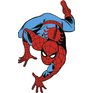 Samolepící dekorace Amazing Spiderman jako nástěnná dekorace dětských pokojíčků.