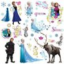 Samolepky pro děti a dětské pokoje. Dekorace Frozen - Ledové království.