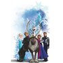 Disney Frozen - Samolepky na zeď
