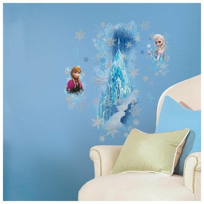 Luxusní samolepící dekorace pro děti a dětské pokoje Frozen - Ledové království.Ice Palace